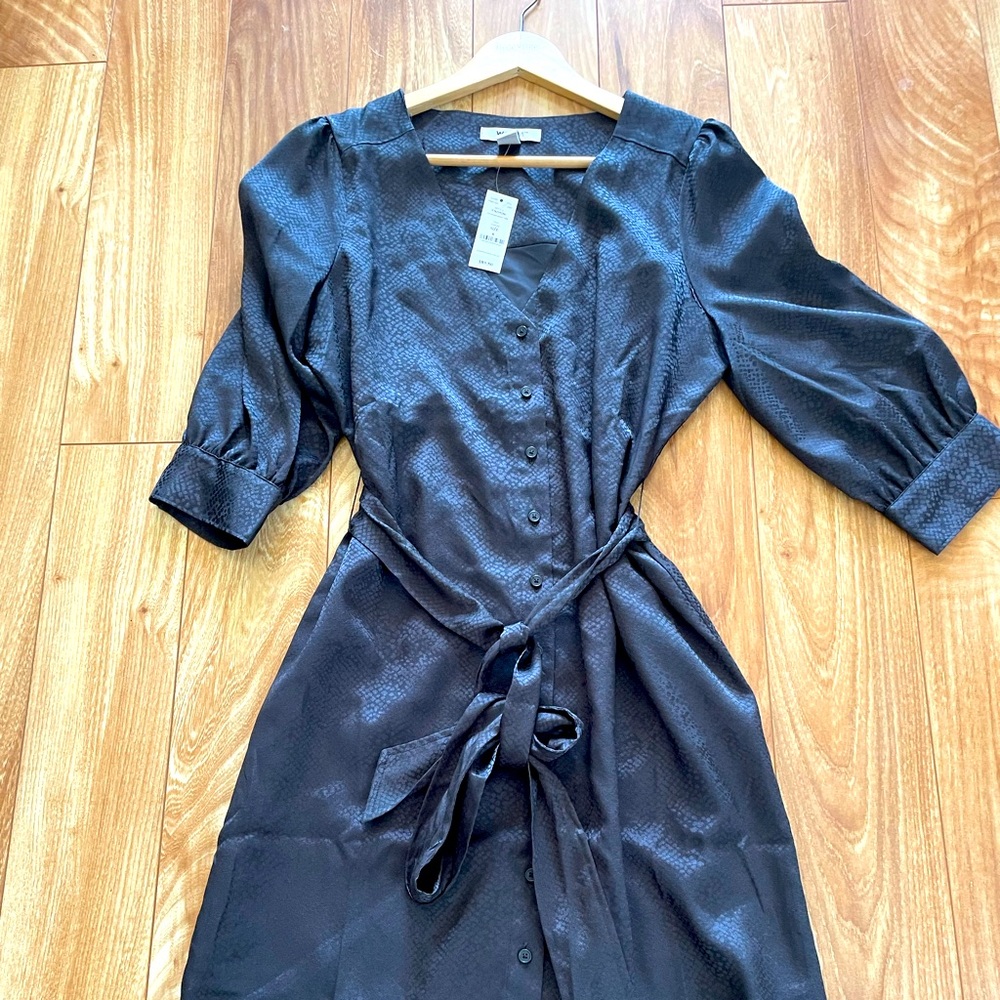 Snake shirt dress